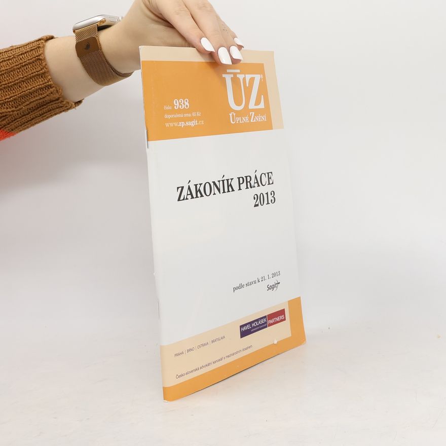 Collectif d'auteurs Zákoník práce 2013