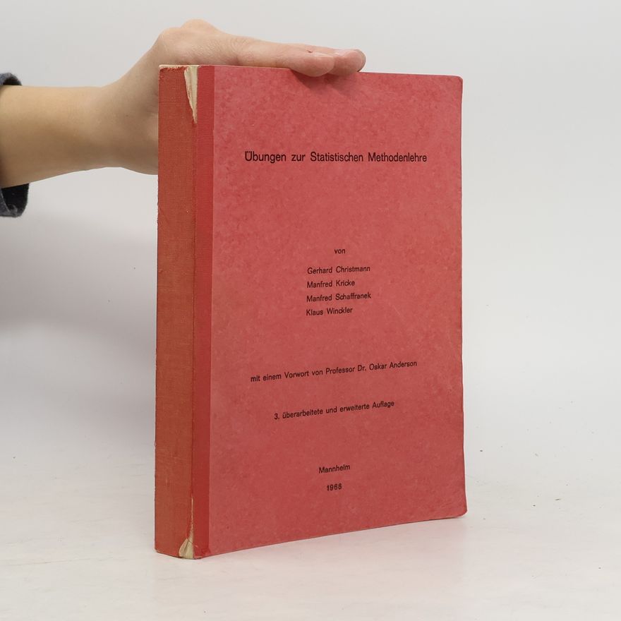 Manfred Kricke Übungen zur Statistischen Methodenlehre