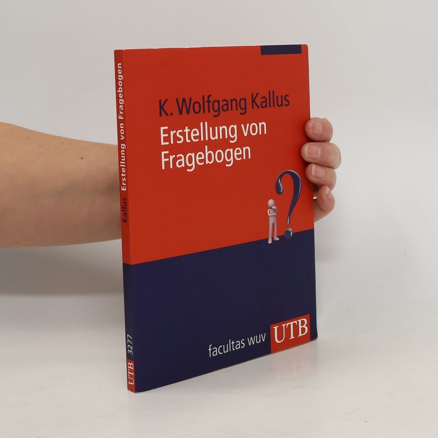 Konrad Wolfgang Kallus Erstellung von Fragebogen