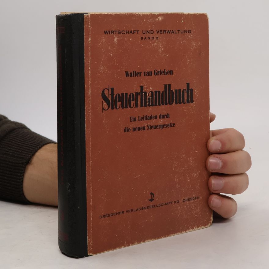 Walter van Grieken Steuerhandbuch