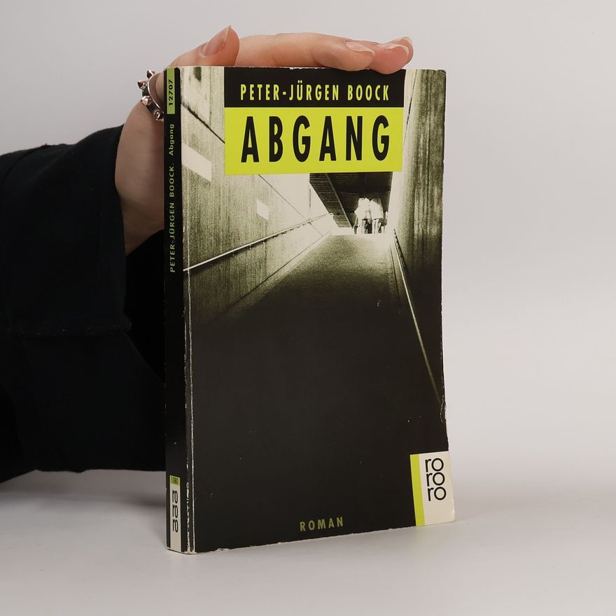 Peter-Jürgen Boock Abgang. Roman