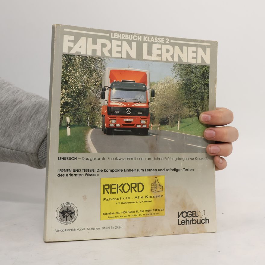 Kolektív autorov Lehrbuch Klasse 2. Fahren Lernen