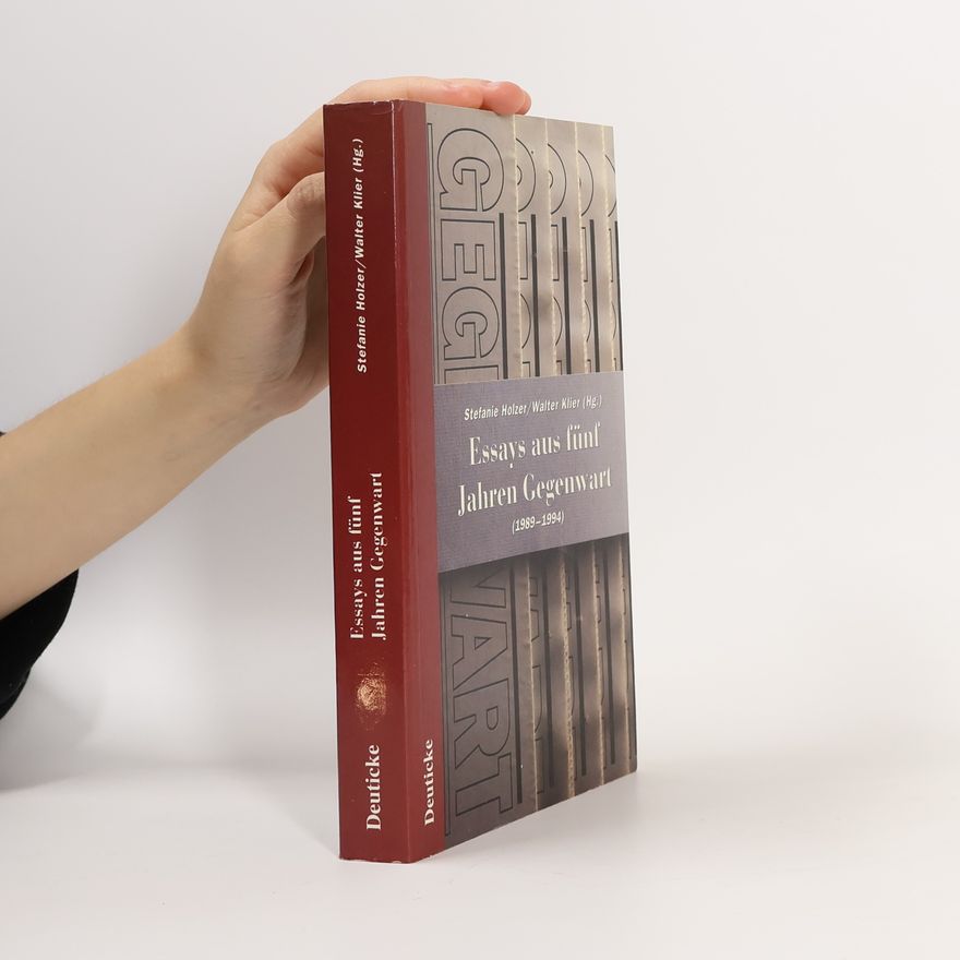 Stefanie Holzer Essays aus fünf Jahren Gegenwart