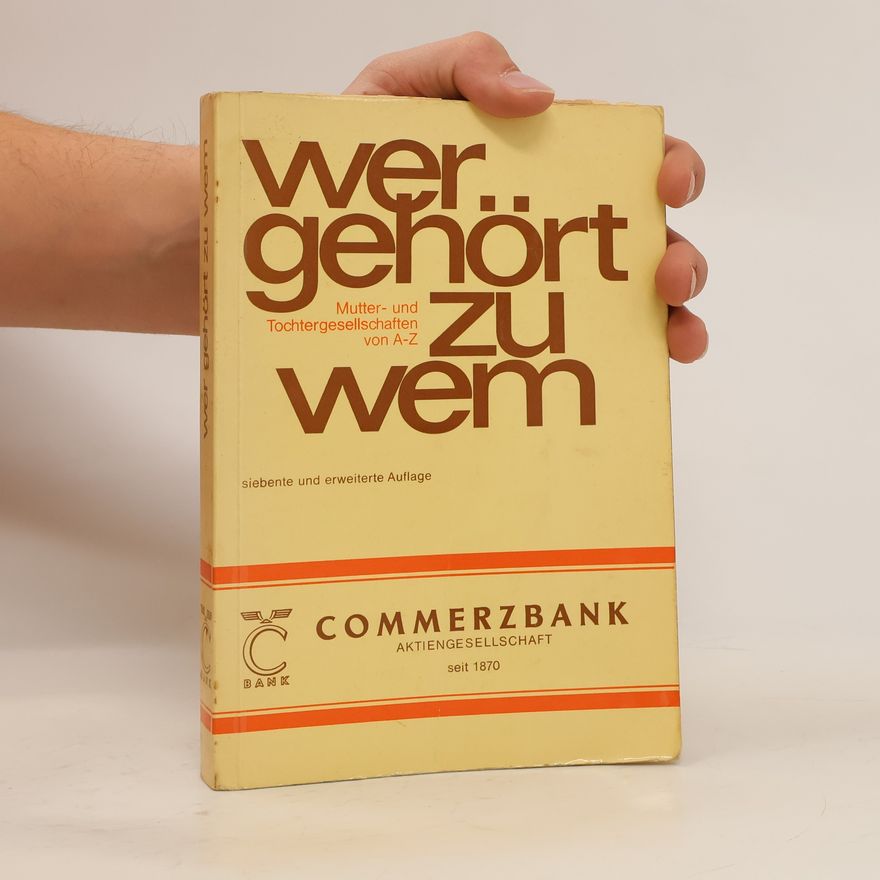 Autorenkollektiv Wem gehört zu wem