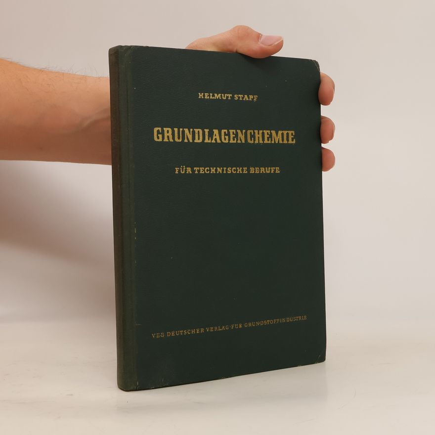 Helmut Stapf Grundlagen-Chemie für technische Berufe