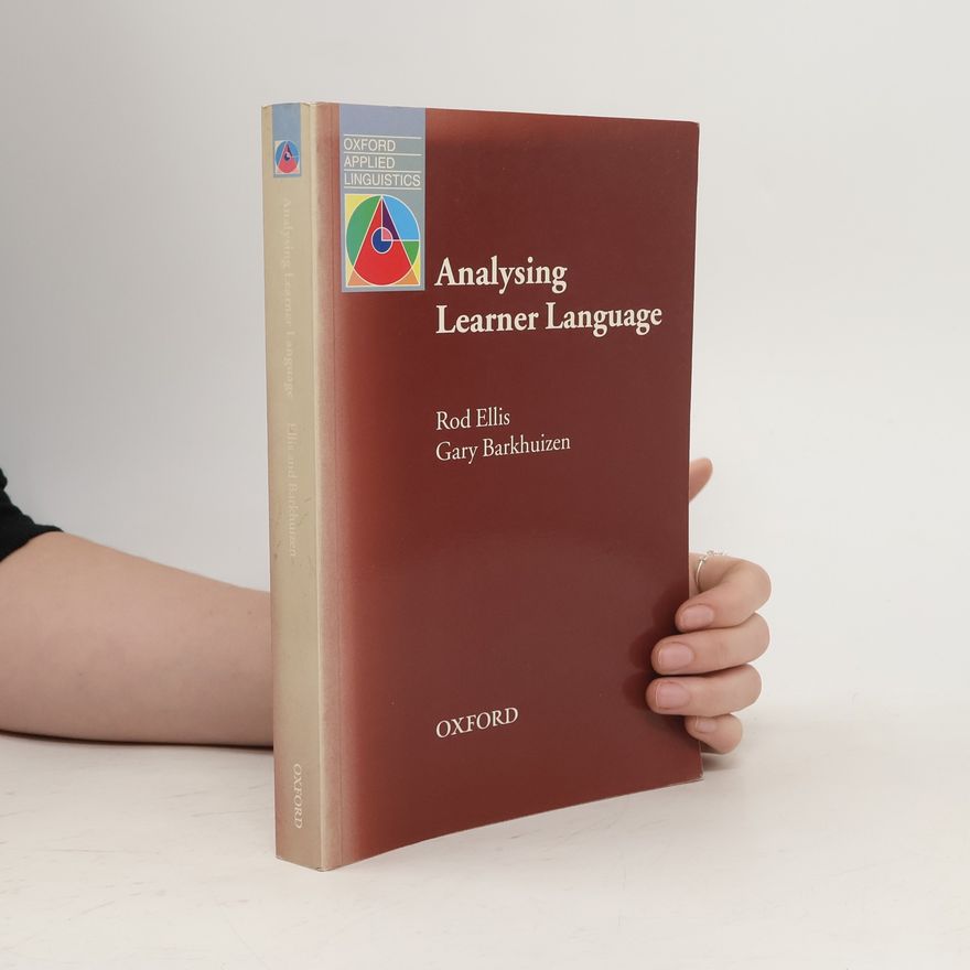 Gary Barkhuizen Oxford Applied Linguistics: Analysing Learner Language