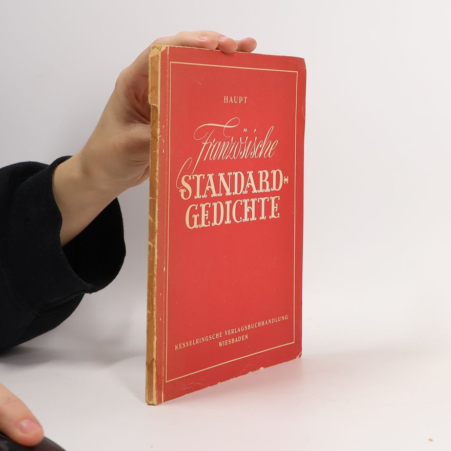 Heinrich Wilhelm Haupt Französische Standard-Gedichte