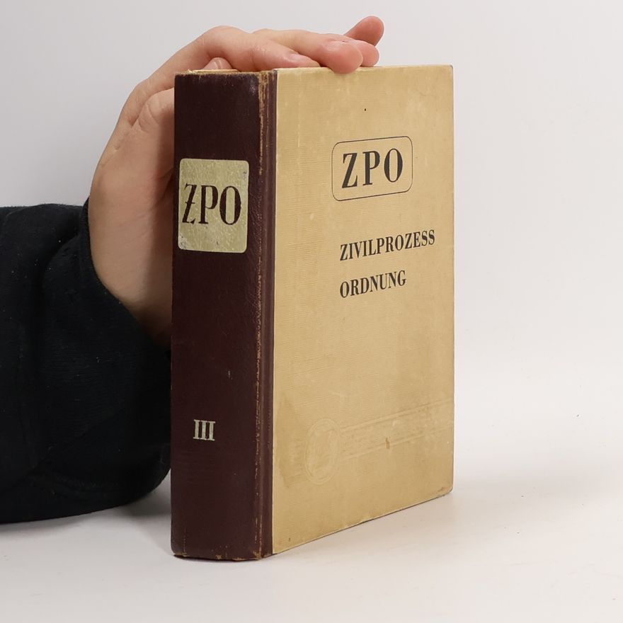 Collectif d'auteurs Zivilprozessordnung