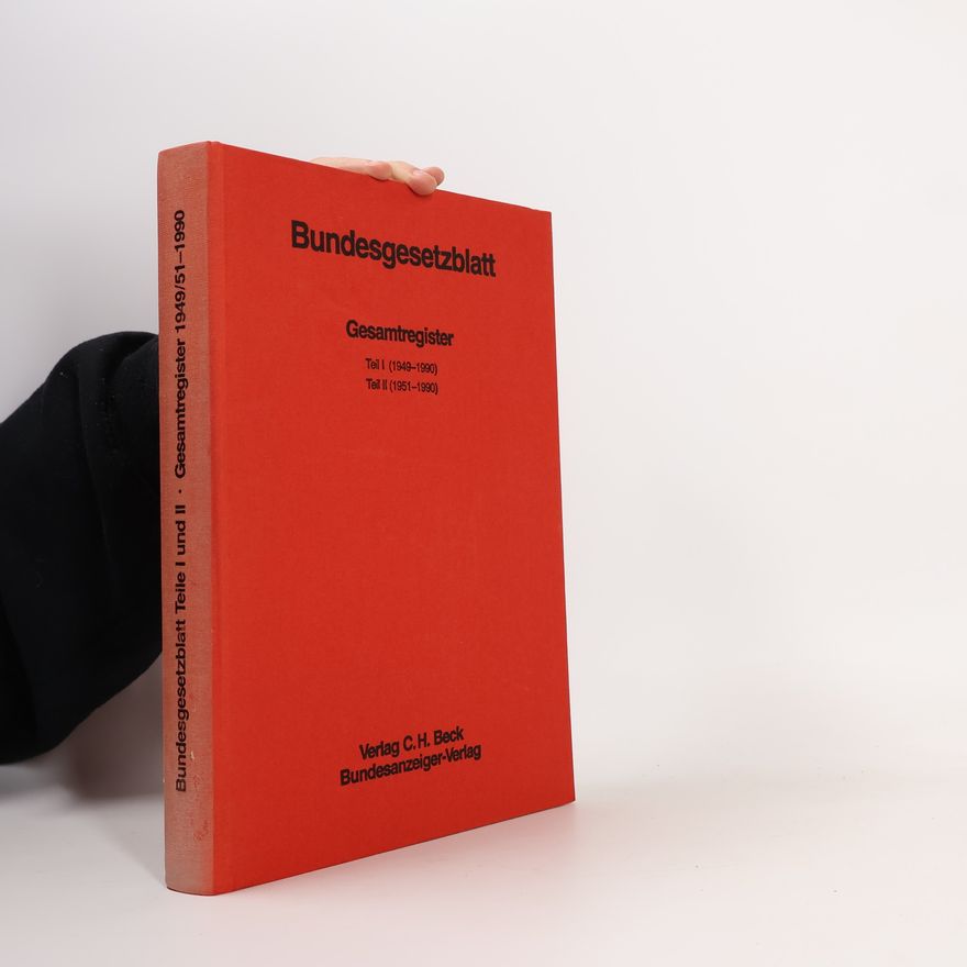 Autorenkollektiv Bundesgesetzblatt