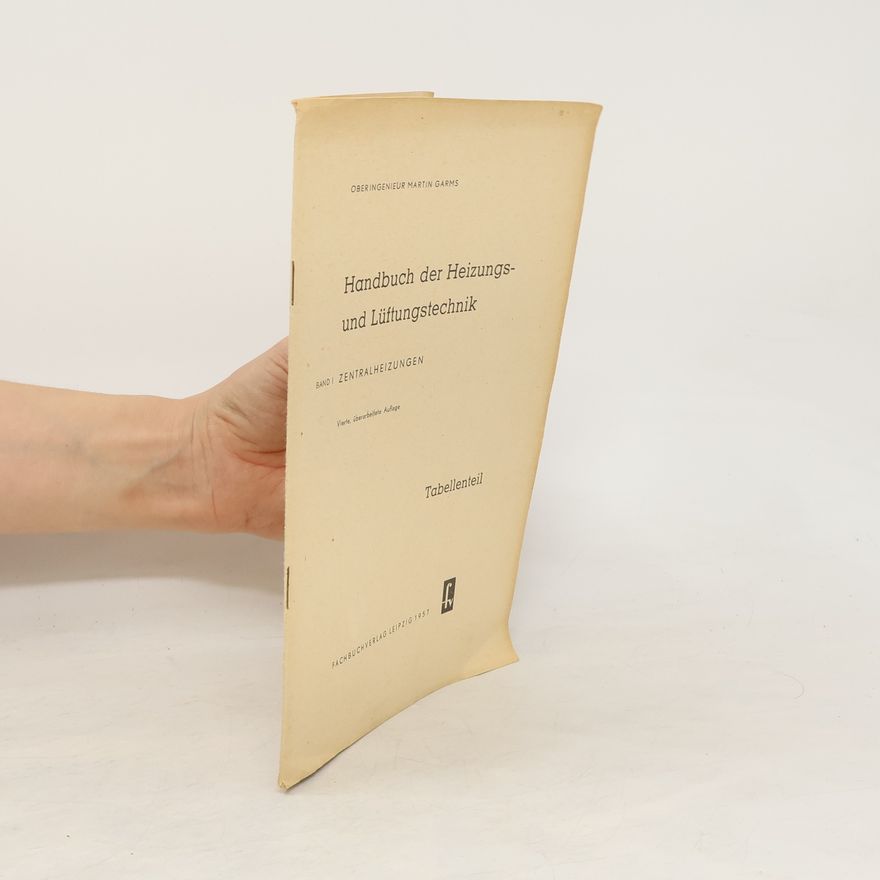 Martin Garms Handbuch der Heizungs- und Lüftungstechnik