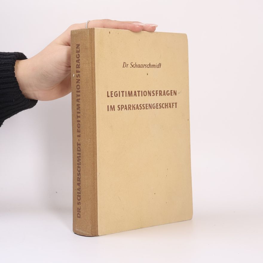 Siegfried Schaarschmidt Legitimationsfragen im Sarkassengeschaft