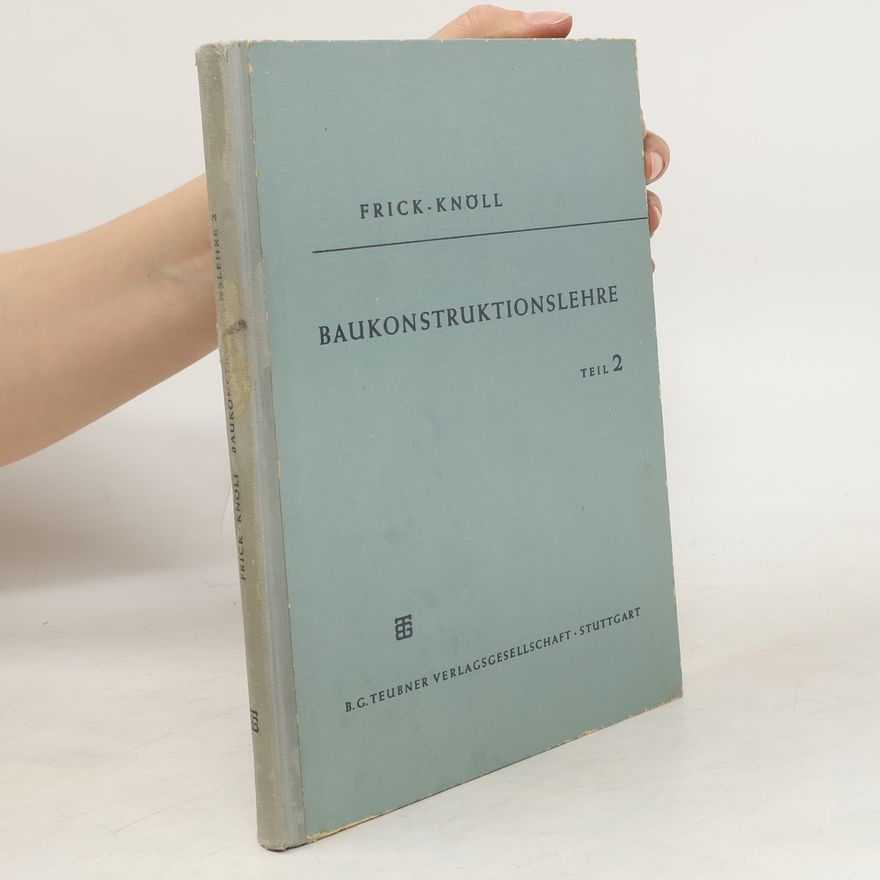 Collectif d'auteurs Baukonstrukrionslehre 2