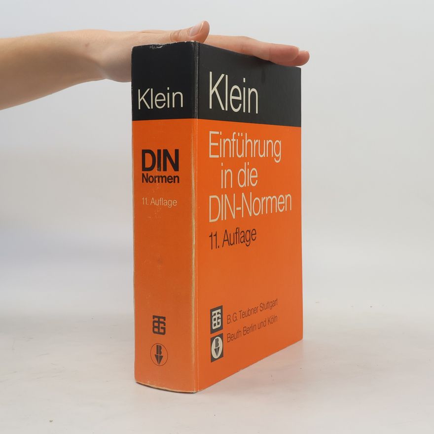 Collectif d'auteurs Einführung in die DIN-Normen 11. Auflage