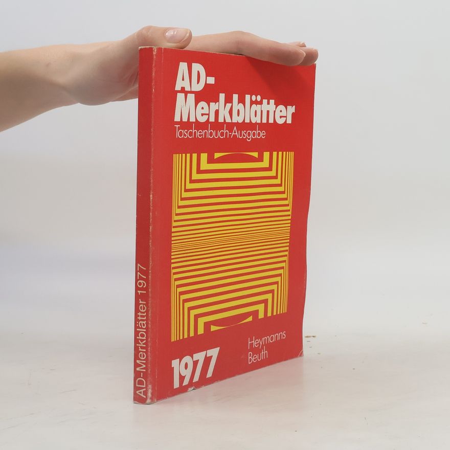Autorenkollektiv AD-Merkblätter