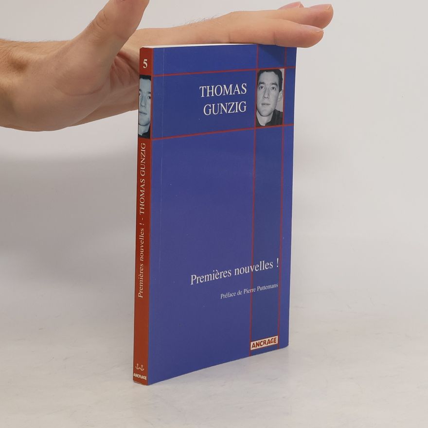 Thomas Gunzig Premières nouvelles !