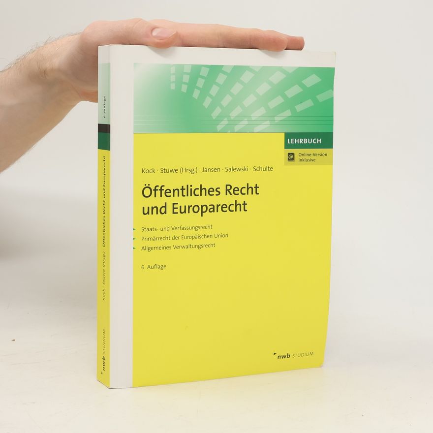 Kai Uwe Kock Öffentliches Recht und Europarecht