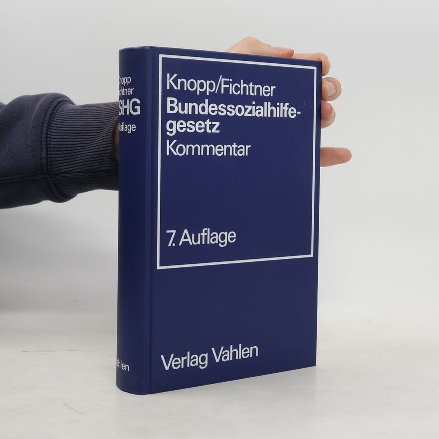Anton Knopp Bundessozialhilfegesetz