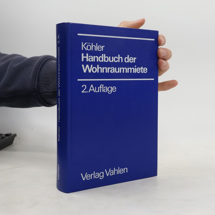 Wolfgang Kohler Handbuch der Wohnraummiete