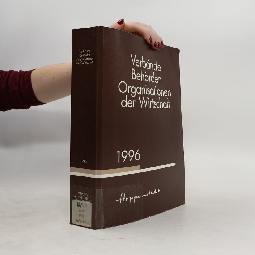 Autorenkollektiv Verbände Behörden Organisationen der Wirtschaft 1996