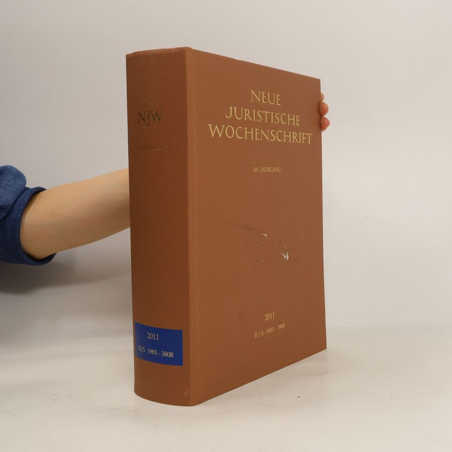 Kolektiv autorů Neue Juristische Wochenschrift 2011 II/S. 1905-3808