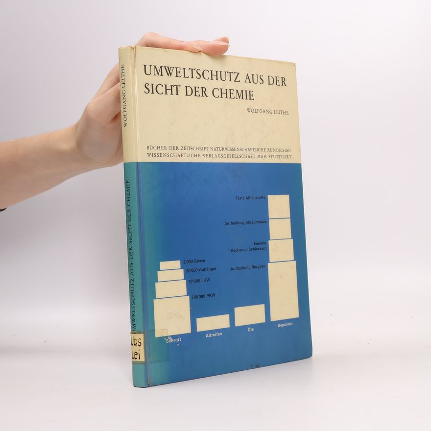 Wolfgang Leithe Umweltschutz aus der Sicht der Chemie