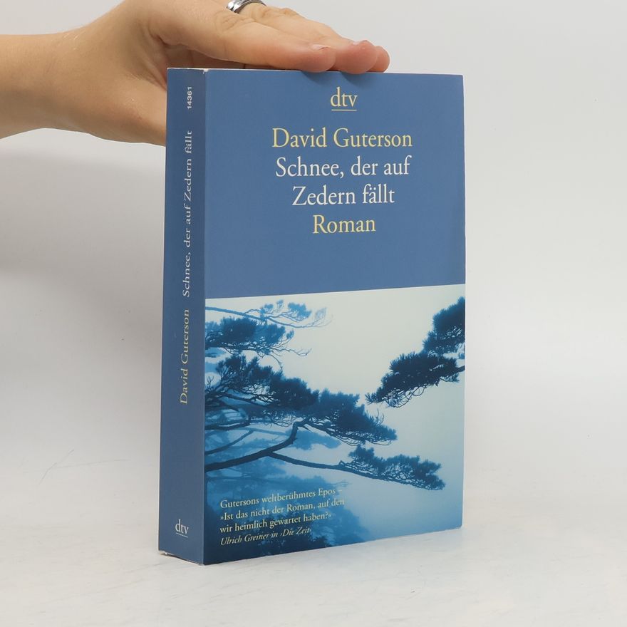David Guterson Schnee, der auf Zedern fällt