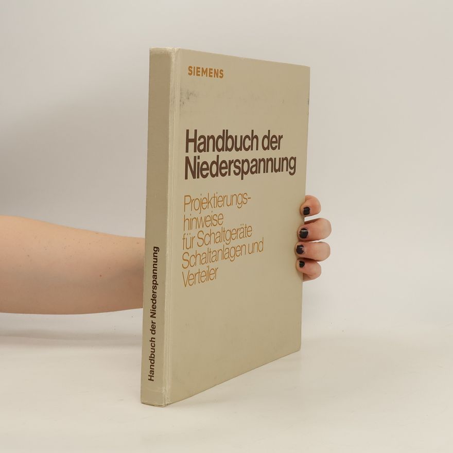 Theo Schmelcher Handbuch der Niederspannung