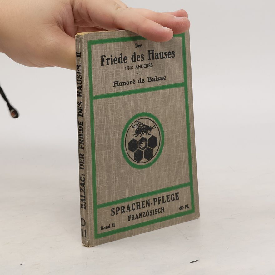 Honoré de Balzac Friede des Hauses und anderes 2