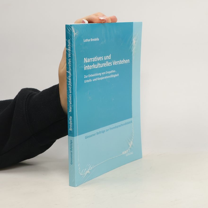Lothar Bredella Narratives und interkulturelles Verstehen