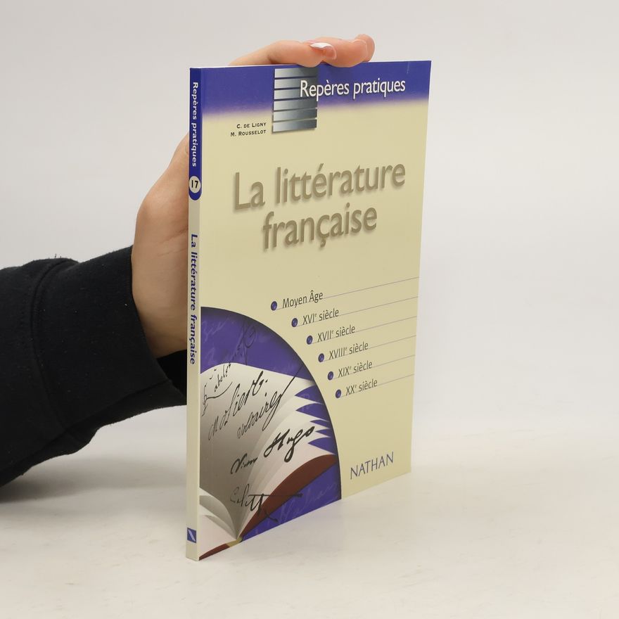 Manuela Rousselot La littérature française