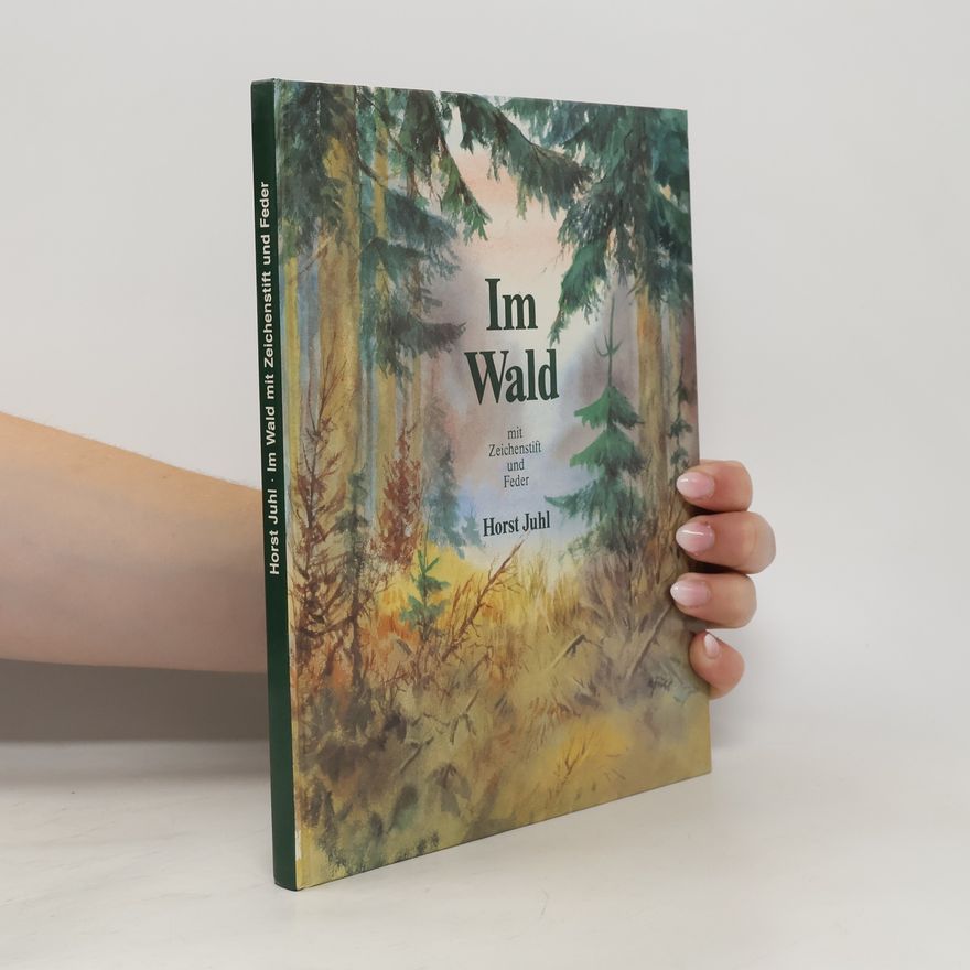 Horst Juhl Im Wald mit Zeichenstift und Feder