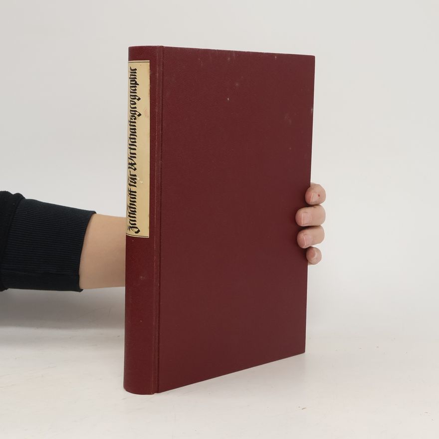 Autorenkollektiv Zeitschrift für Wirtschaftsgeographie