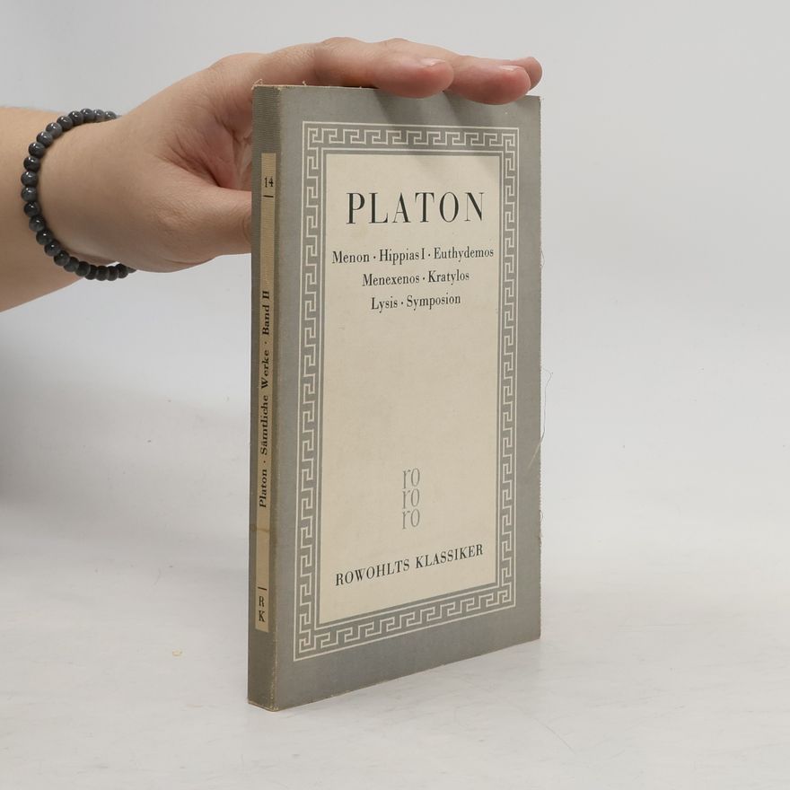 Platon Sämtliche Werke II.