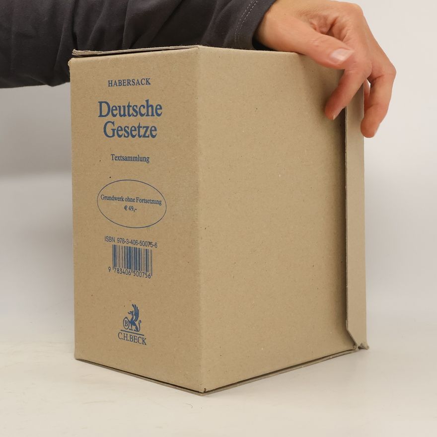 Collectif d'auteurs Deutsche Gesetze. Textsammlung