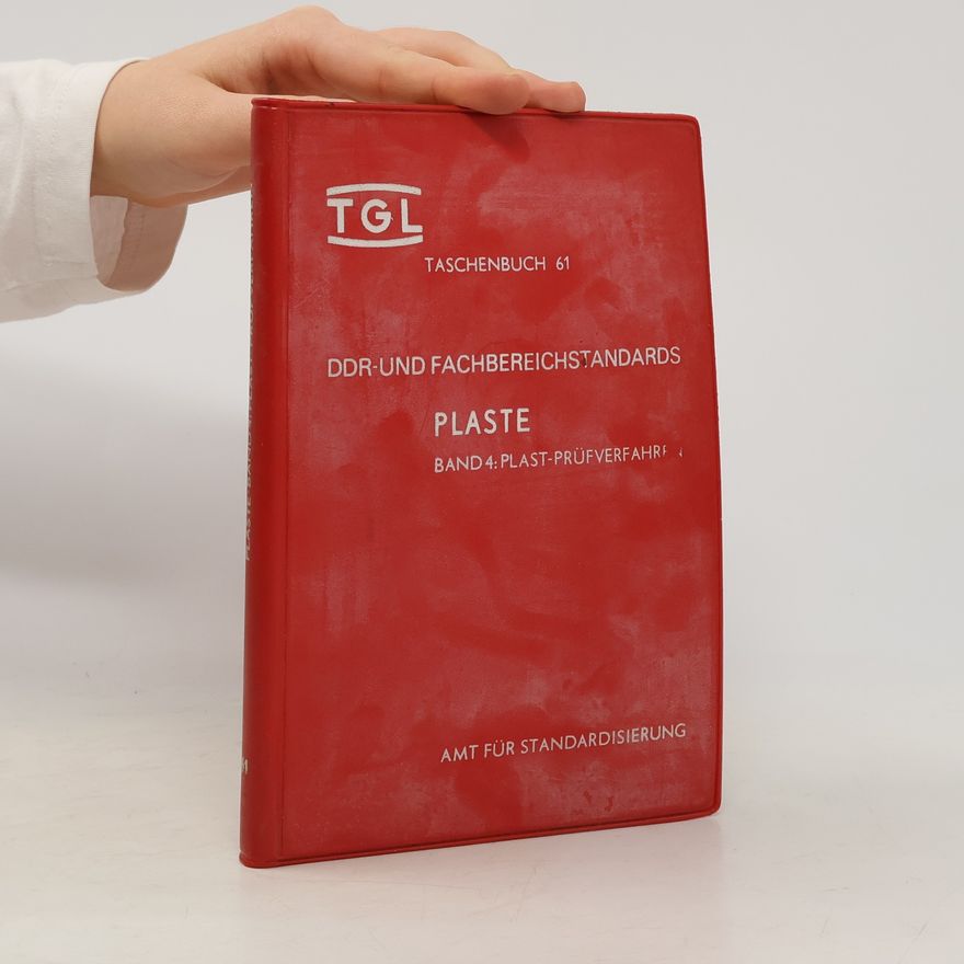 Autorenkollektiv DDR- und Fachbereichstandarts Plaste 4