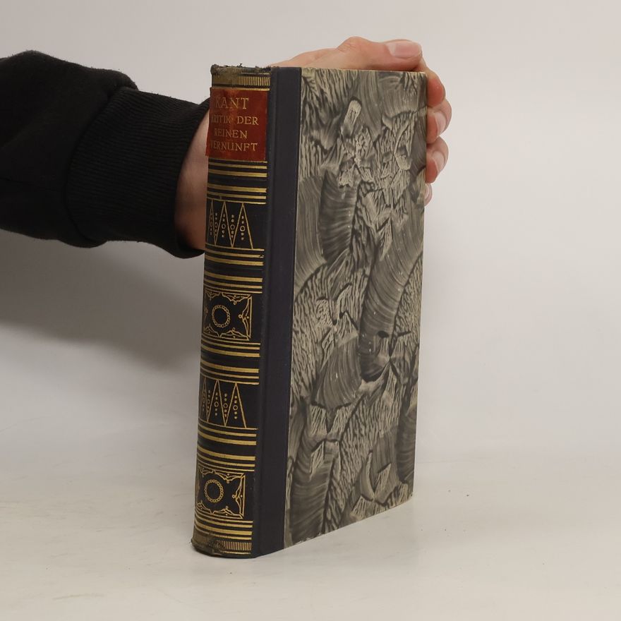 Immanuel Kant Kritik der reinen Vernunft