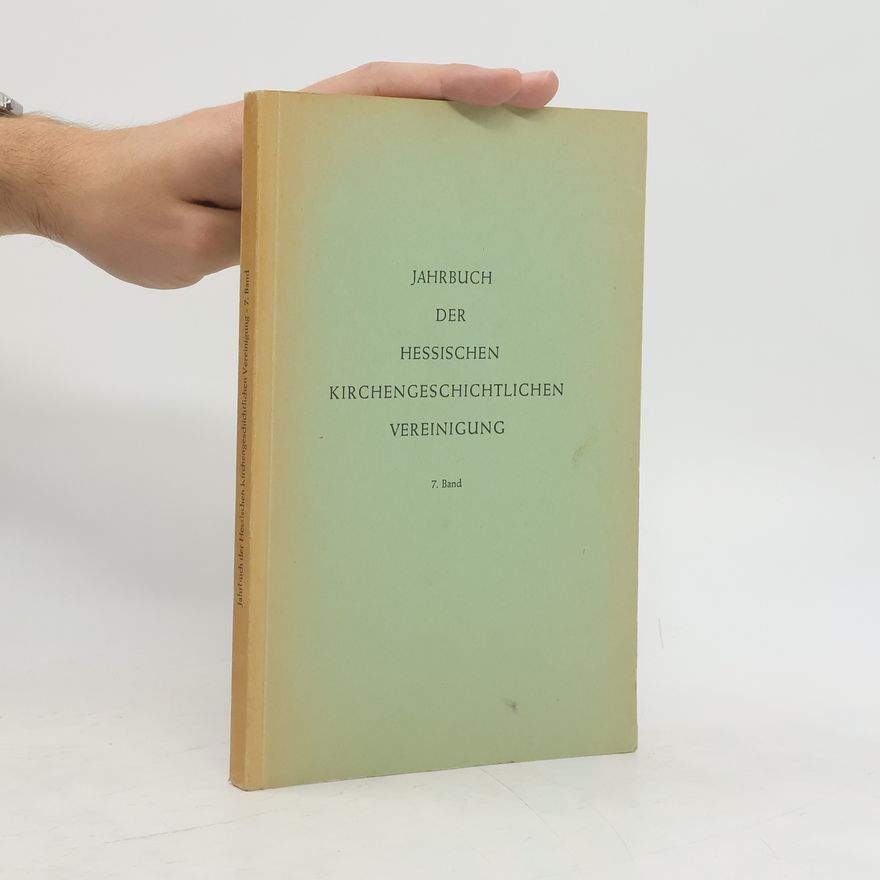 Hugo Grün Jahrbuch der Hessischen Kirchengeschichtlichen Vereinigung