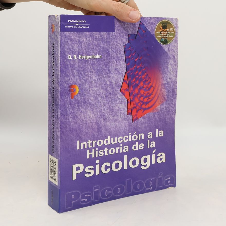 Baldwin Ross Hergenhahn Introducción a la historia de la psicología