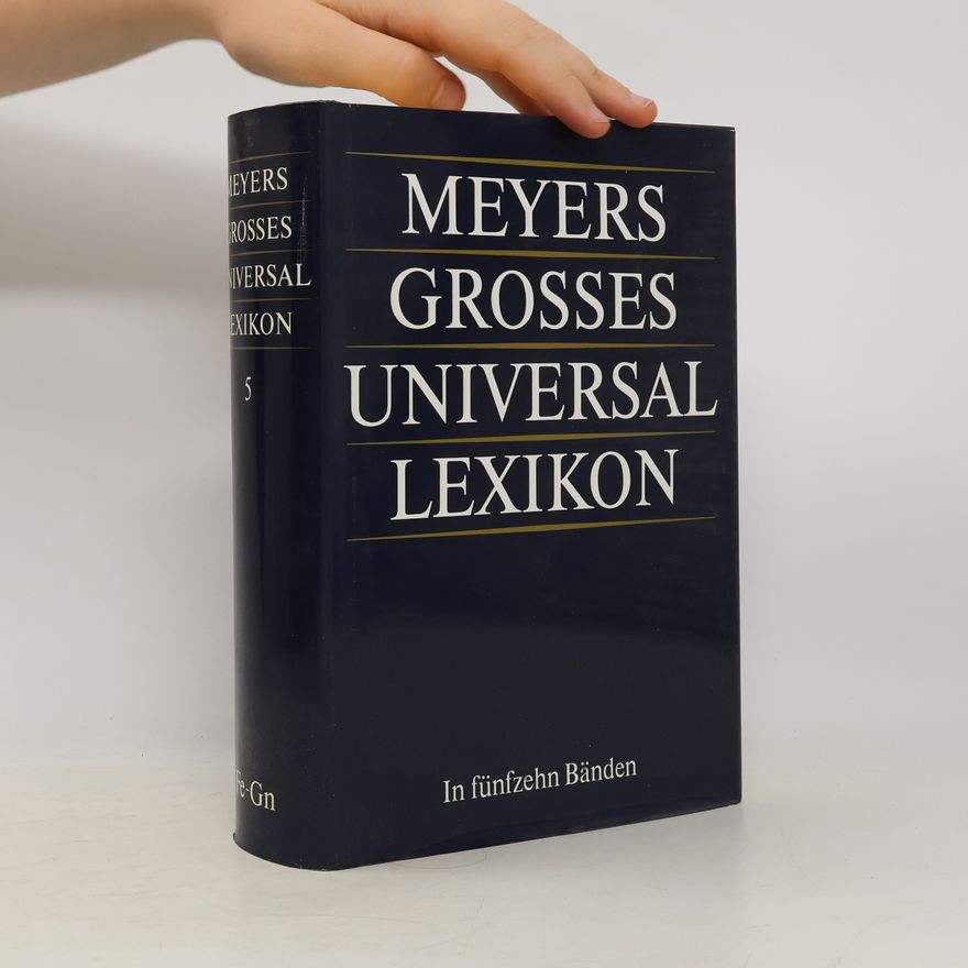 Kolektív autorov Meyers grosses Universal-Lexikon 5 Fe-Gn