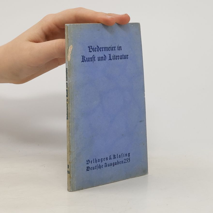Georg Müller Biedermeier in Kunst und Literatur