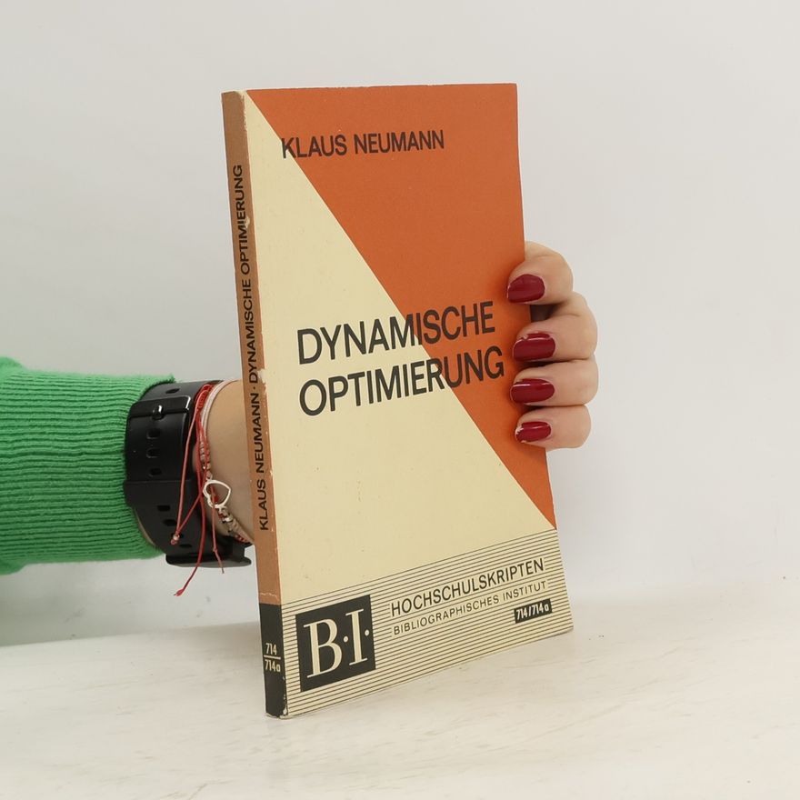 Klaus Neumann Dynamische Optimierung
