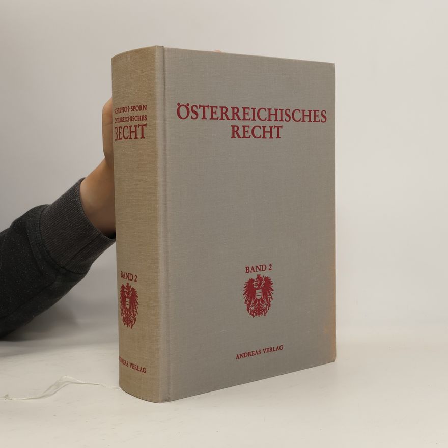Werner Sporn Österreichisches Recht 2