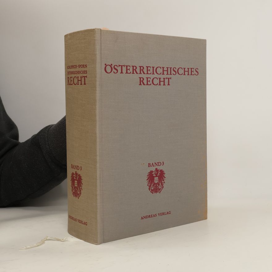 Walter Schuppich Österreichisches Recht 3