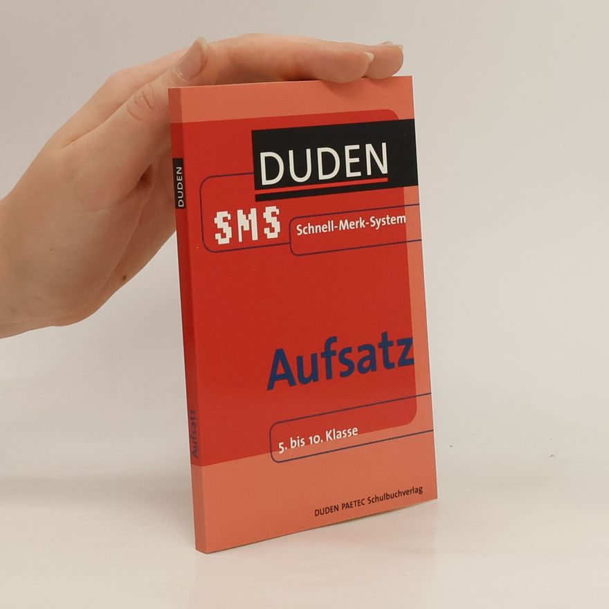 Autorenkollektiv Duden SMS Aufsatz