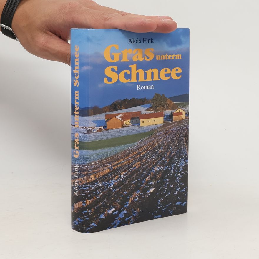 Alois Fink Gras unterm Schnee