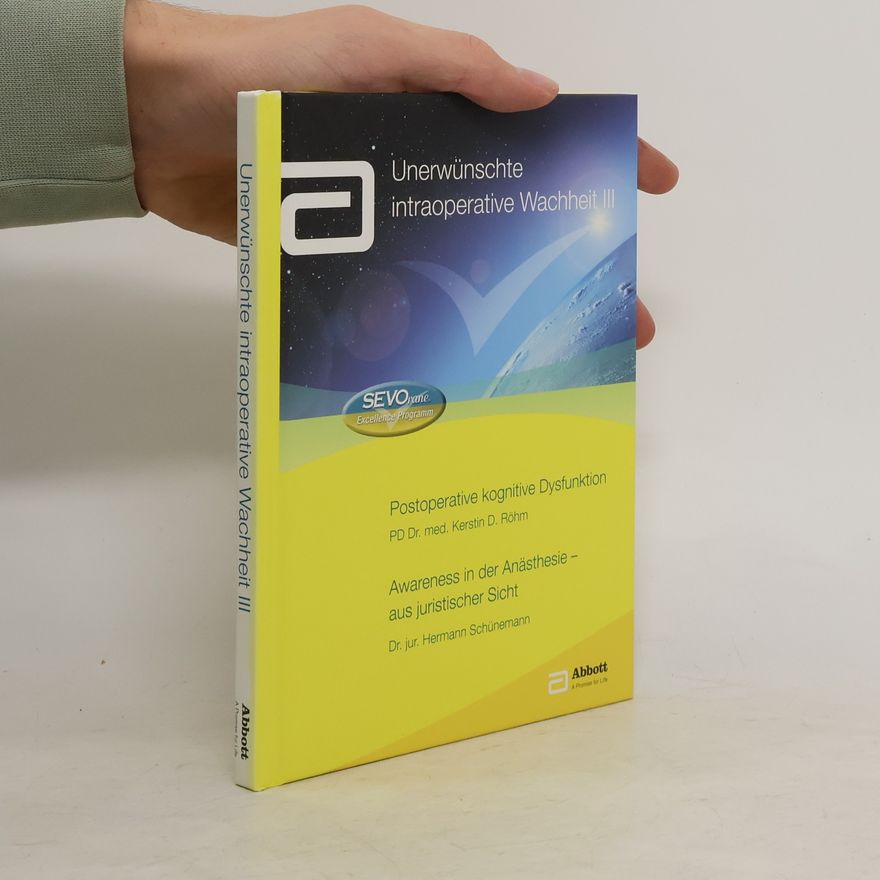 Kerstin Denise Röhm Unerwünschte intraoperative Wachheit III