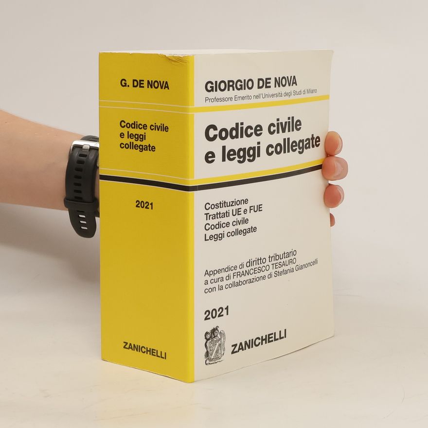Giorgio De Nova Codice civile e leggi collegate