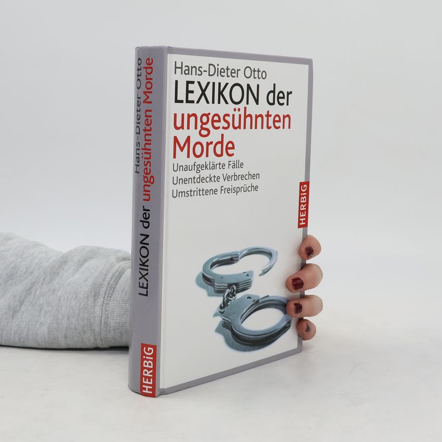 Hans-Dieter Otto Lexikon der ungesühnten Morde