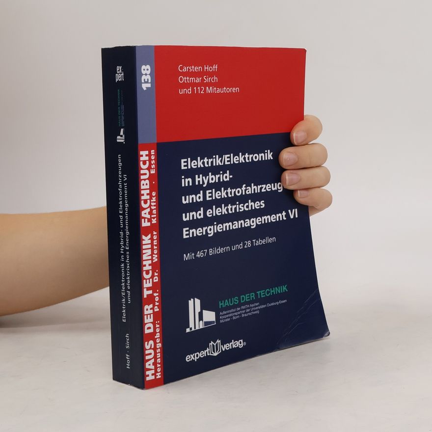 Carsten Hoff Elektrik, Elektronik in Hybrid- und Elektrofahrzeugen und elektrisches Energiemanagement VI