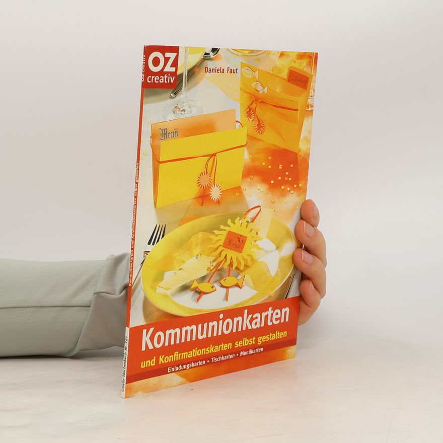 Daniela Faut Kommunionkarten und Konfirmationskarten selbst gestalten